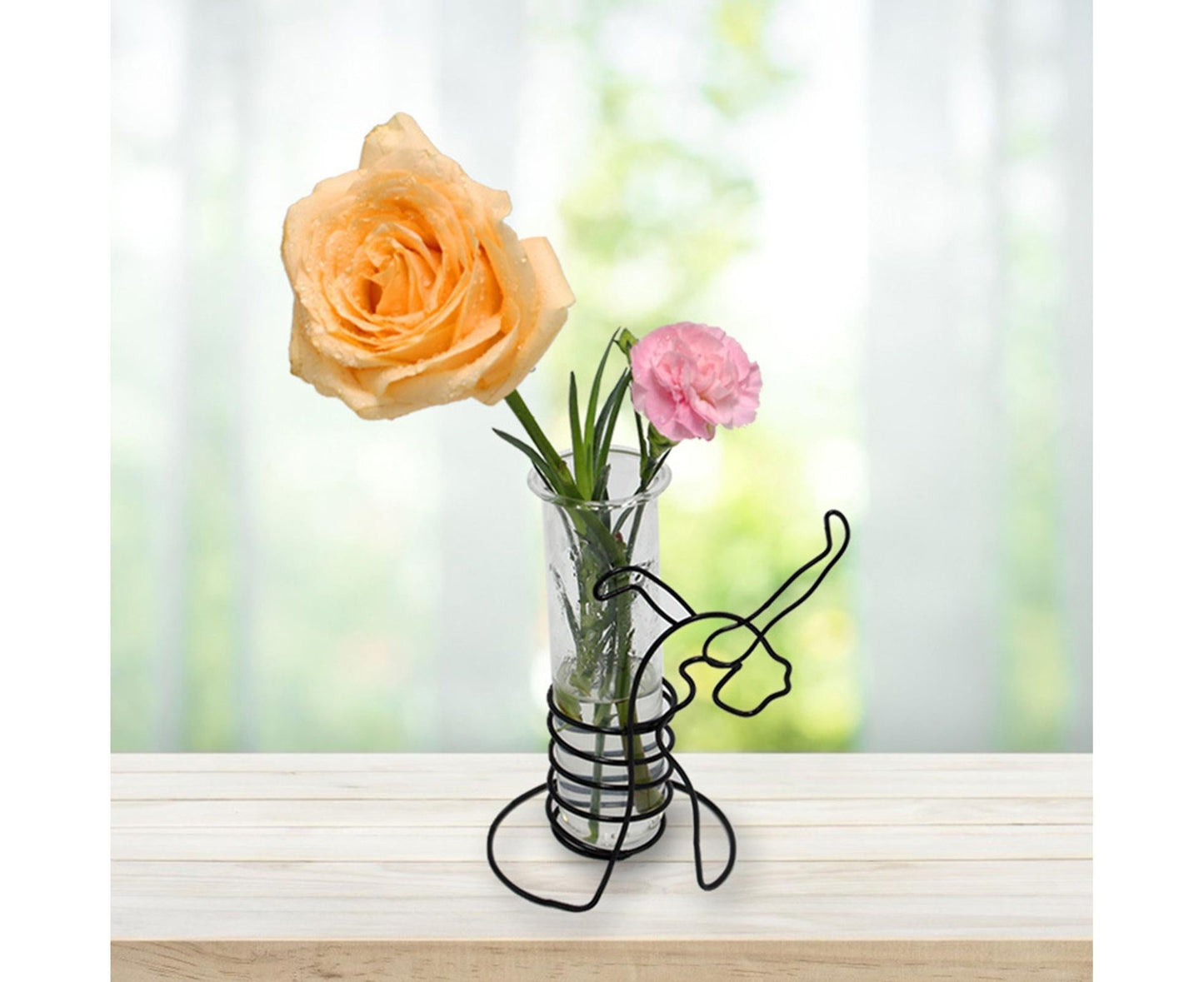 Creative Hydroponics Planter Vase with Holder - A