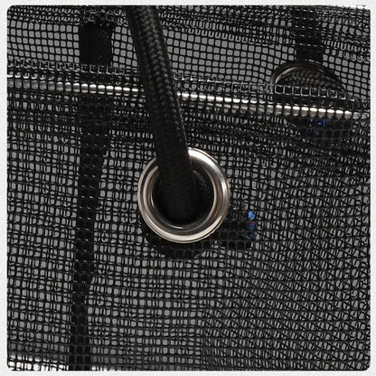 Mesh Shower Caddy, Portable Bath Tote Bag, Large Capacity Mesh Storage Basket for Bathroom Essentials - Gray