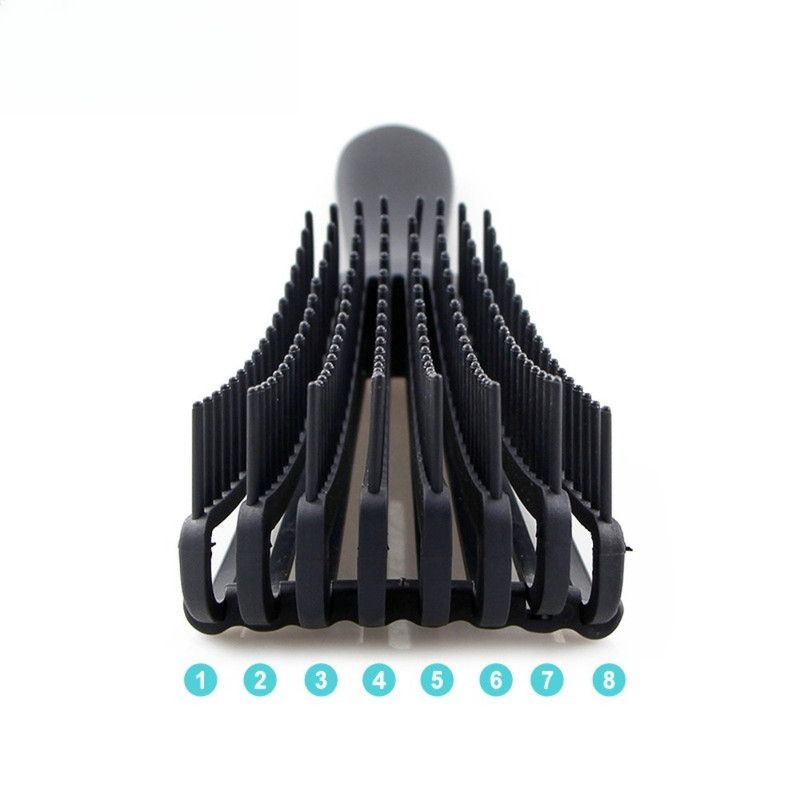 Adjustable 8-Claw Detangler Hair Brush, Hollow Curved Vent Brush for Wet and Dry Hair Styling and Massage—Pink