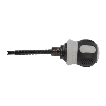 13 in 1 Mini Ratchet Screwdriver Bit Set Telescopic Labor Saving Screwdriver Handle with 6pcs Dual Purpose Batch Head Bits