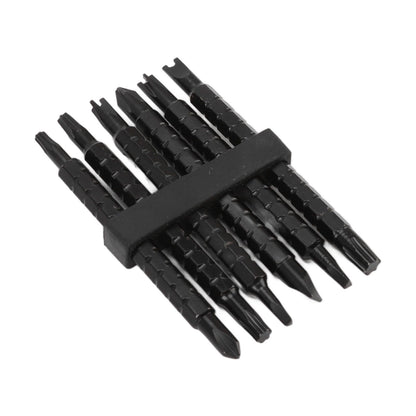 13 in 1 Mini Ratchet Screwdriver Bit Set Telescopic Labor Saving Screwdriver Handle with 6pcs Dual Purpose Batch Head Bits