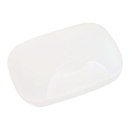 Travel Soap Container Waterproof Portable Bar Soap Case Holder Leakproof Soap Box for Home Hotel Clear Frosted Color