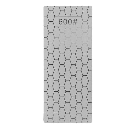 Diamond Sharpening Stone Rectangle Diamond Knife Sharpening Plate Whetstone Grindstone Grinder Tool for Kitchen 600 Grit