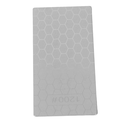 Diamond Sharpening Stone Rectangle Diamond Knife Sharpening Plate Whetstone Grindstone Grinder Tool for Kitchen 1200 Grit