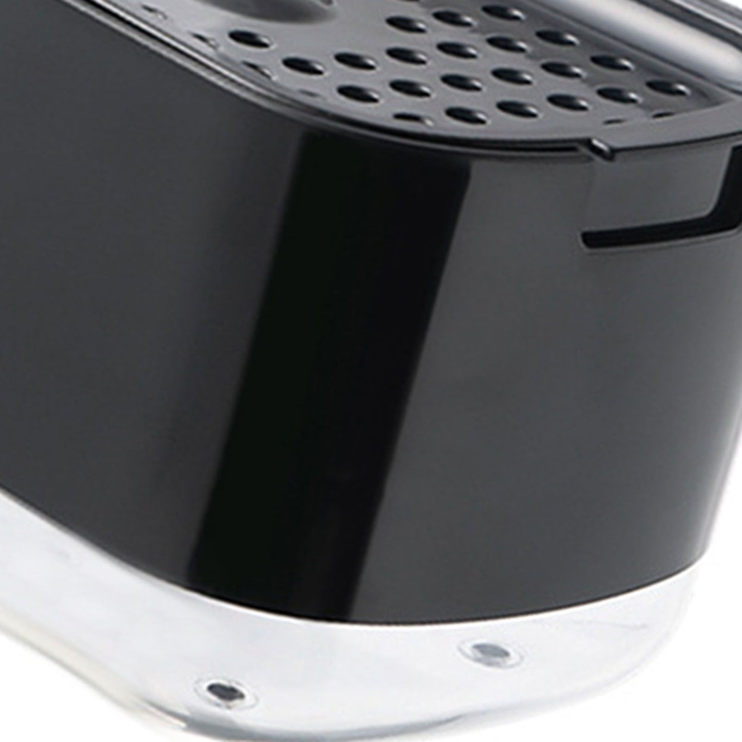 Soap Dispenser with Sponge Holder PP PET Press Type Soap Box for Cloth Dish Kitchen Cleaning Black