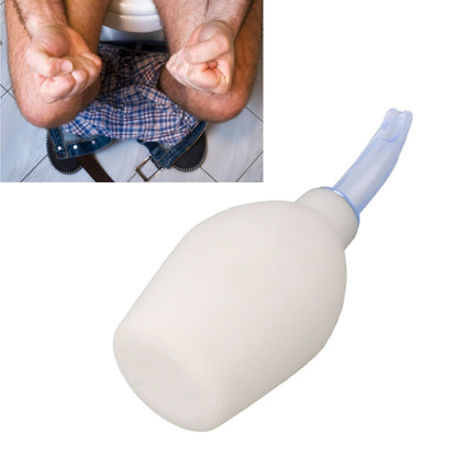 Anal Douche for Women and Men Silicone Vagina Cleaner Enema Bulb Kit for Colon Cleansing 310ml