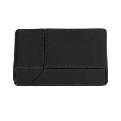 Cigarettes Box PU Leather Holder Cigarettes Box Case for 20PCS Cigarettes Travel Home Black