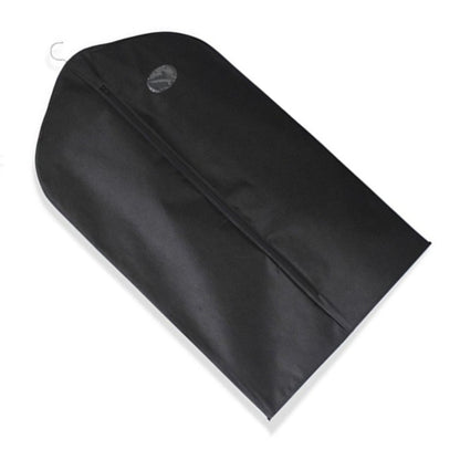 Suit Dust Cover Black Non Woven Fabrics Small Size Hanging Garment Bag for Travel Home