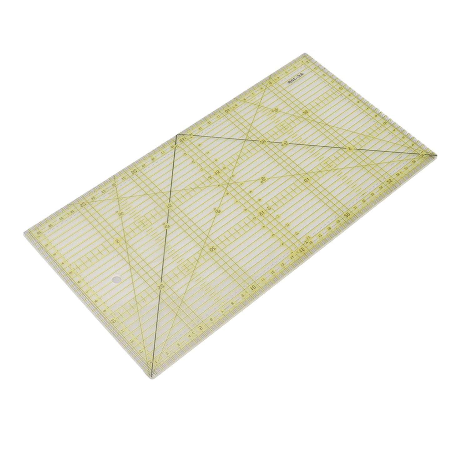 Acrylic Quilt Ruler DIY Precise Scale Transparent Quilting Ruler for Sewing Measuring Patchwork