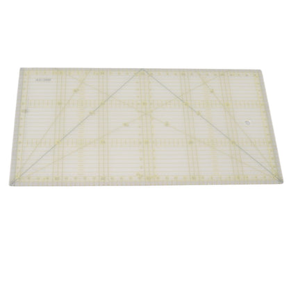 Acrylic Quilt Ruler DIY Precise Scale Transparent Quilting Ruler for Sewing Measuring Patchwork