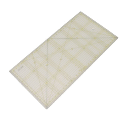 Acrylic Quilt Ruler DIY Precise Scale Transparent Quilting Ruler for Sewing Measuring Patchwork