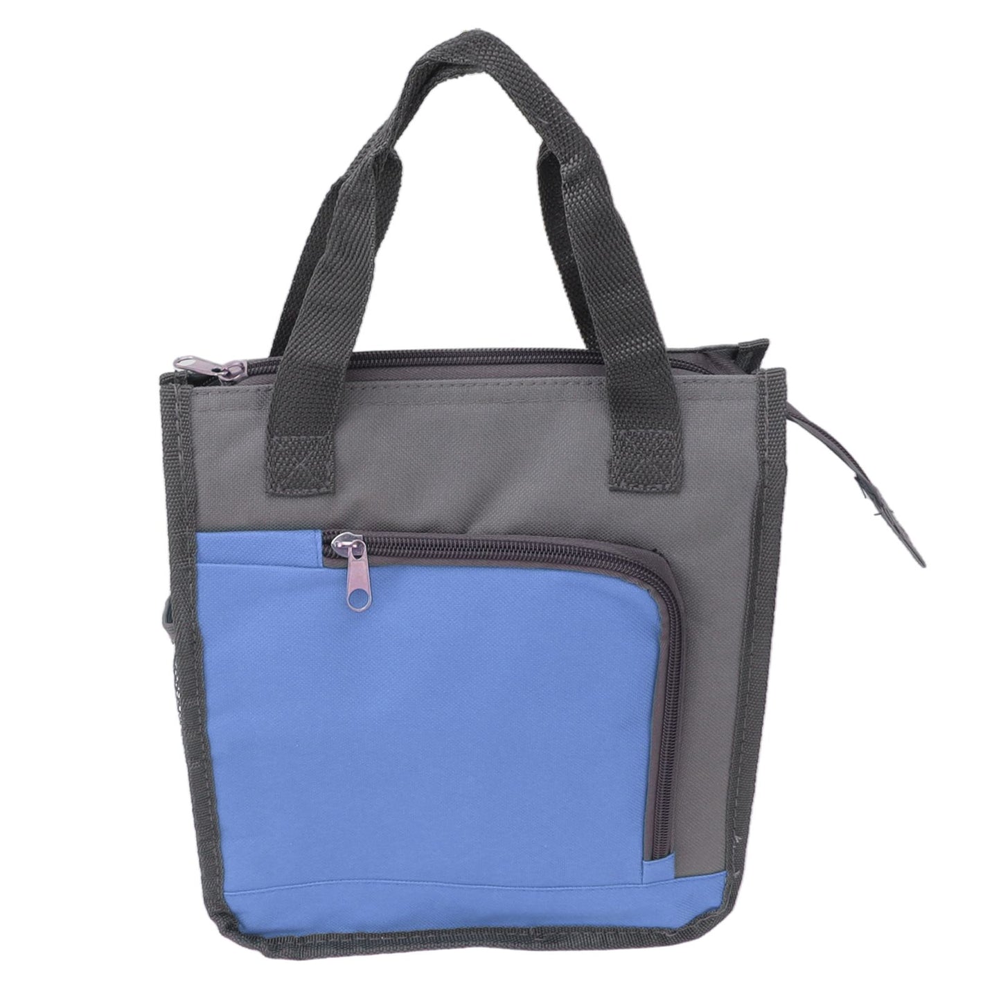 Insulated Refrigerated Bag Widened Handle Insulated Reusable Grocery Bag for Work Travel Hiking Food Delivery Blue