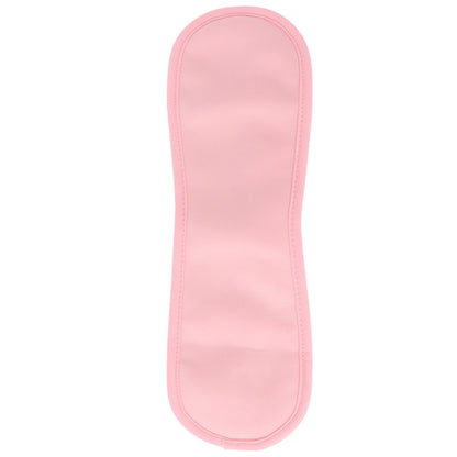 Neck Castor Oil Pack Wrap Polyester Cotton Castor Oil Pack for Liver Less Mess Reusable Washable Comfort Sleep Fit Pink
