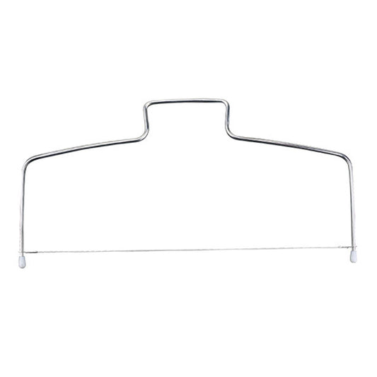 Stainless steel cake leveler wire frame with straight cutting wire support