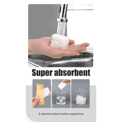 Compressed Travel One Time Towel Portable Camp Outdoor Large and Thick Washcloths Soft Convenient Towels