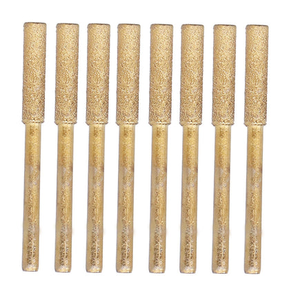 8Pcs Electric Saw Sharpener Easy Installation High Efficiency Metal Polishing Tools for Wood Mold4mm