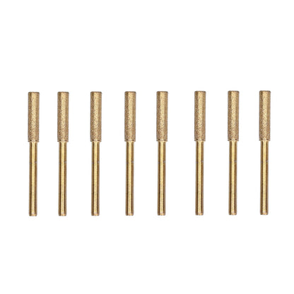 8Pcs Electric Saw Sharpener Easy Installation High Efficiency Metal Polishing Tools for Wood Mold5.5mm