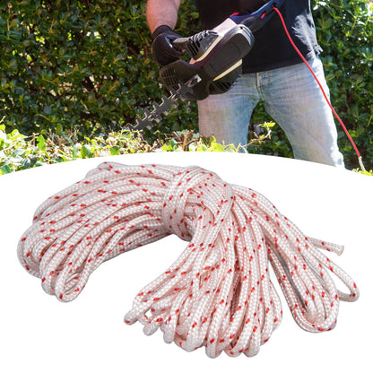 10M Nylon Starter Rope Lawn Mower Chainsaw Trimmer Starter Rope Pull Cord Replacement for STIHL4.5mm / 0.18in