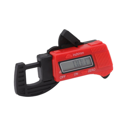 Electronic Thickness Gauge 0‑12.7mm High Accuracy Manual Digital Dial Thickness Meter for Paper Film Wire Document