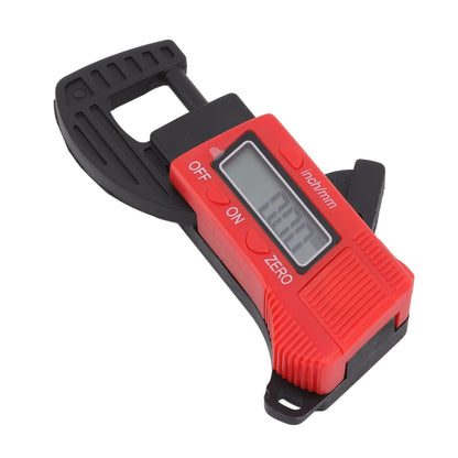Electronic Thickness Gauge 0‑12.7mm High Accuracy Manual Digital Dial Thickness Meter for Paper Film Wire Document