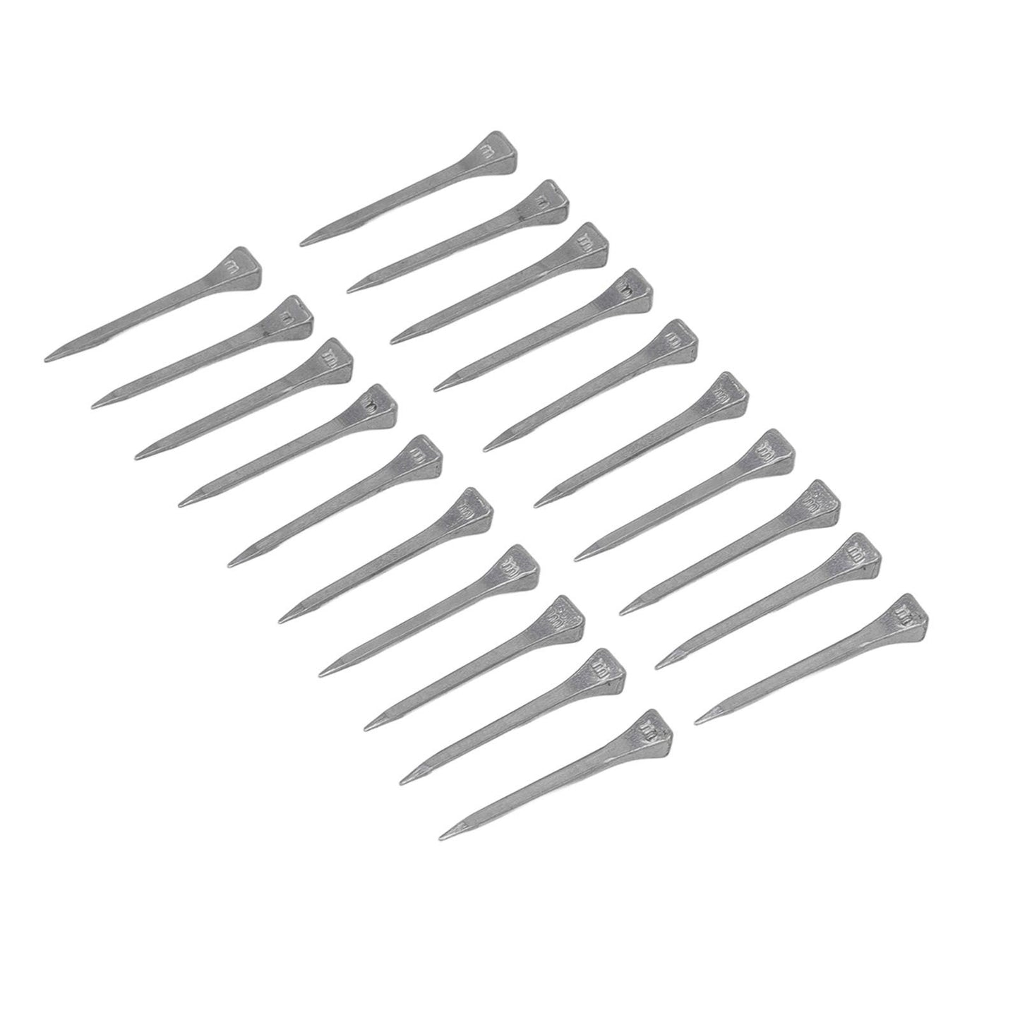 250 Pcs Horseshoe Nails High Tensile Strength Good Elasticity Accurately Crafted Steel Horse Shoes Nails FJ0RACE