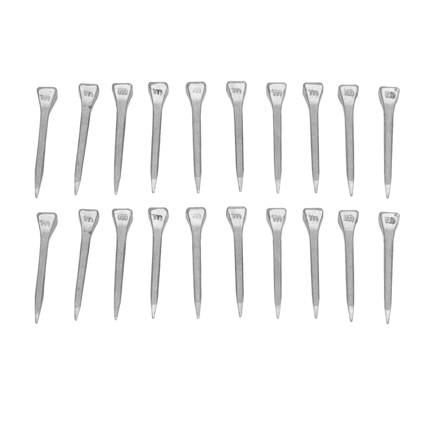250 Pcs Horseshoe Nails High Tensile Strength Good Elasticity Accurately Crafted Steel Horse Shoes Nails FJ0RACE