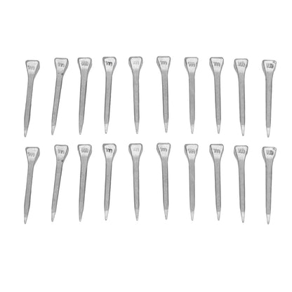 250 Pcs Horseshoe Nails High Tensile Strength Good Elasticity Accurately Crafted Steel Horse Shoes Nails FJ0RACE