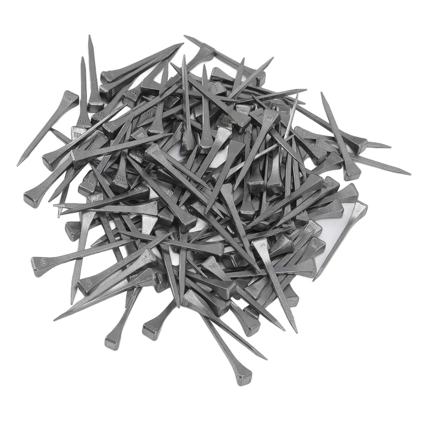 250 Pcs Horseshoe Nails High Tensile Strength Good Elasticity Accurately Crafted Steel Horse Shoes Nails FJ0RACE