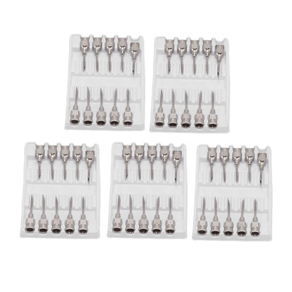 Poultry Injection Needles Stainless Steel Bovine Pig Injection Needle Cow Pig Injection Needle Accessories 12x15mm / 0.5x0.6in