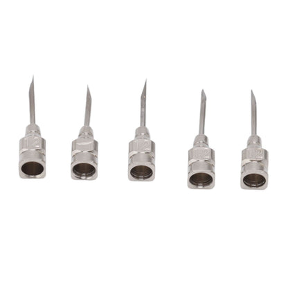 Poultry Injection Needles Stainless Steel Bovine Pig Injection Needle Cow Pig Injection Needle Accessories 12x15mm / 0.5x0.6in