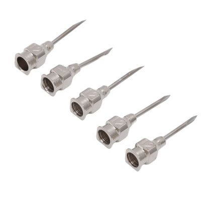 Poultry Injection Needles Stainless Steel Bovine Pig Injection Needle Cow Pig Injection Needle Accessories 12x15mm / 0.5x0.6in