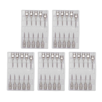 Poultry Injection Needles Stainless Steel Bovine Pig Injection Needle Cow Pig Injection Needle Accessories 12x15mm / 0.5x0.6in