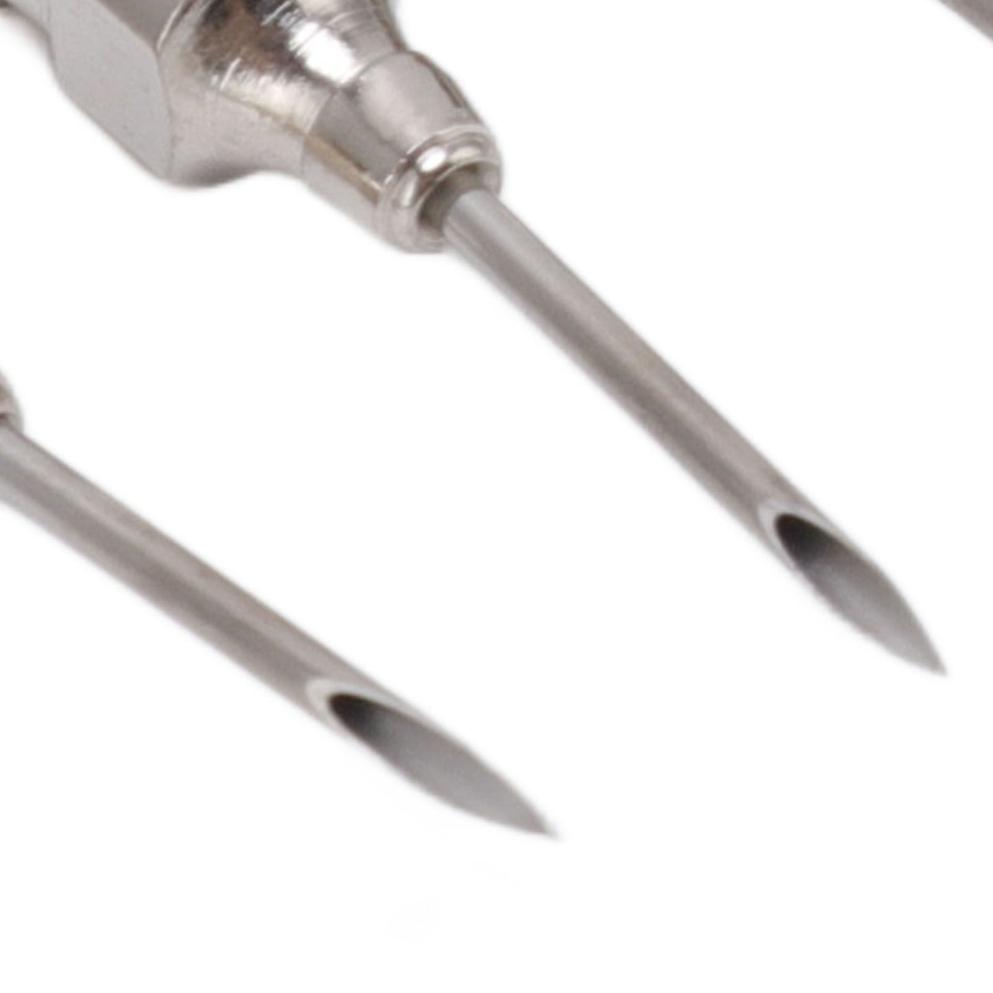 Poultry Injection Needles Stainless Steel Bovine Pig Injection Needle Cow Pig Injection Needle Accessories 12x15mm / 0.5x0.6in