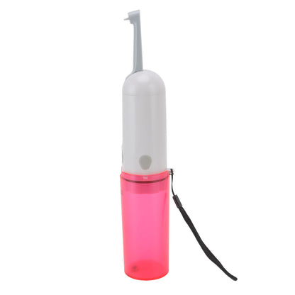 Portable Bidet 230ml USB Rechargeable Efficient Water Saving Simple Operation Portable Bidet Sprayer for Toilet Travel Red Bottle