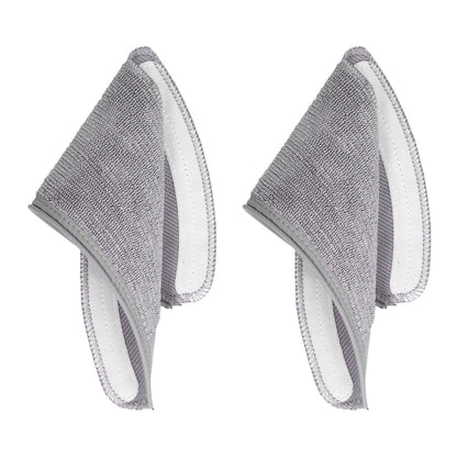 2Pcs Sweeper Mop Pad Adapted Removable High Efficient Mop Cloth Fit for Xiaomi Mijia PRO