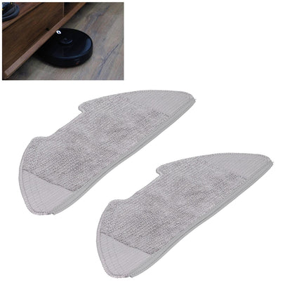 2Pcs Sweeper Mop Pad Adapted Removable High Efficient Mop Cloth Fit for Xiaomi Mijia PRO