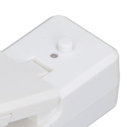 Portable Mini Bag Sealer with Magnet USB Charging Plastic Bag Sealing Machine for Home Kitchen UseWhite