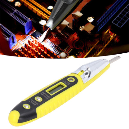 LED Multifunctional Digital Electric Tester Pen 12‑220V Non Contact Circuit Voltage Detector for Household