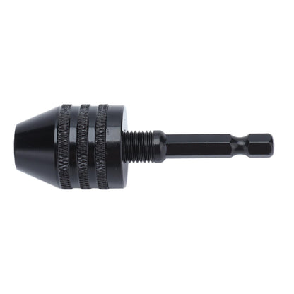 0.6‑8mm Fast Change Hex Shank Drill Bit Chuck Aluminum Alloy Clamping Tool for Grinding Machine Screwdriver