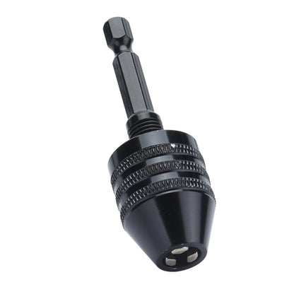 0.6‑8mm Fast Change Hex Shank Drill Bit Chuck Aluminum Alloy Clamping Tool for Grinding Machine Screwdriver