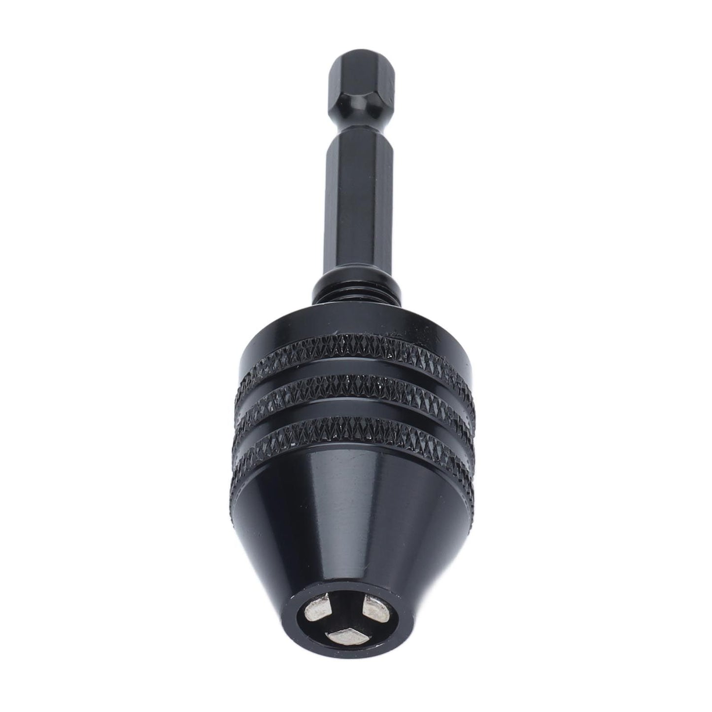 0.6‑8mm Fast Change Hex Shank Drill Bit Chuck Aluminum Alloy Clamping Tool for Grinding Machine Screwdriver