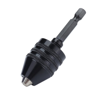0.6‑8mm Fast Change Hex Shank Drill Bit Chuck Aluminum Alloy Clamping Tool for Grinding Machine Screwdriver