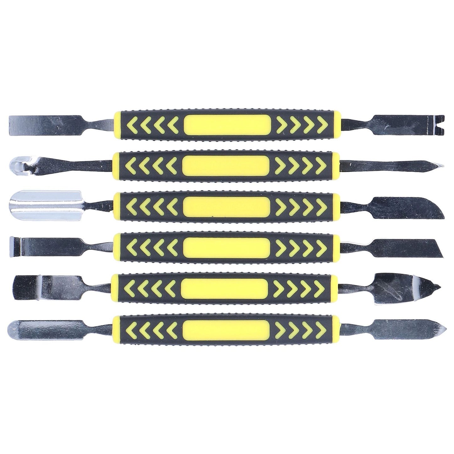 6PCS Metal Spudger Dual Ends Pry Opening Spudger Laptop Mobile Phone Pry Tool for Household Repair