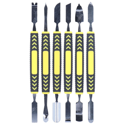 6PCS Metal Spudger Dual Ends Pry Opening Spudger Laptop Mobile Phone Pry Tool for Household Repair