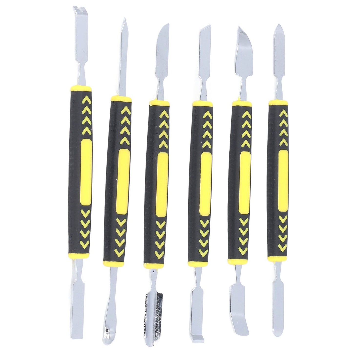 6PCS Metal Spudger Dual Ends Pry Opening Spudger Laptop Mobile Phone Pry Tool for Household Repair
