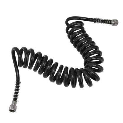 Air Hose Polyurethane Coil Air Hose with G1/8 Female Thread Fittings for Paint Airbrush Accessories