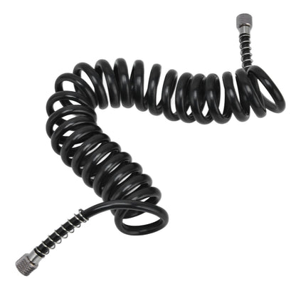 Air Hose Polyurethane Coil Air Hose with G1/8 Female Thread Fittings for Paint Airbrush Accessories