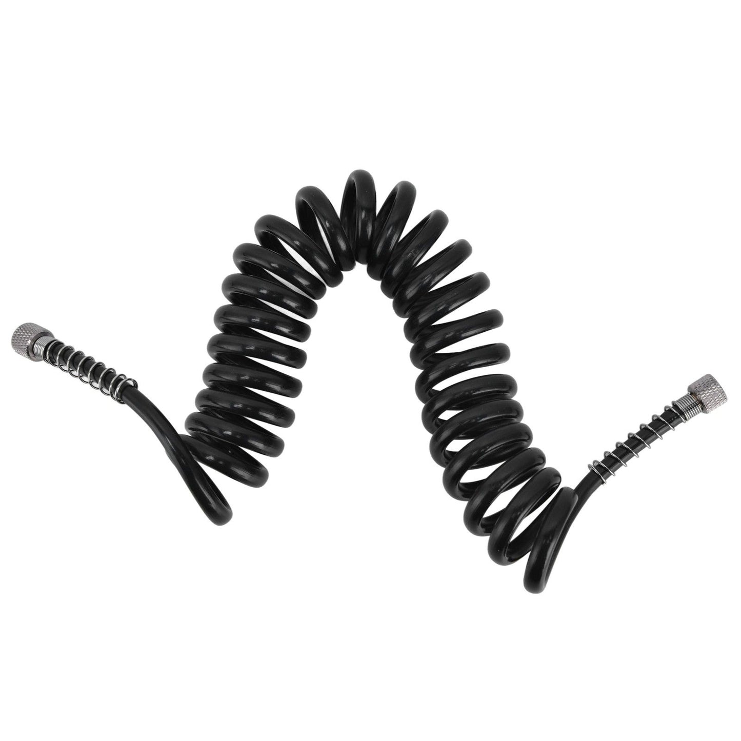 Air Hose Polyurethane Coil Air Hose with G1/8 Female Thread Fittings for Paint Airbrush Accessories
