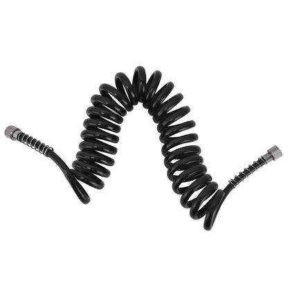 Air Hose Polyurethane Coil Air Hose with G1/8 Female Thread Fittings for Paint Airbrush Accessories