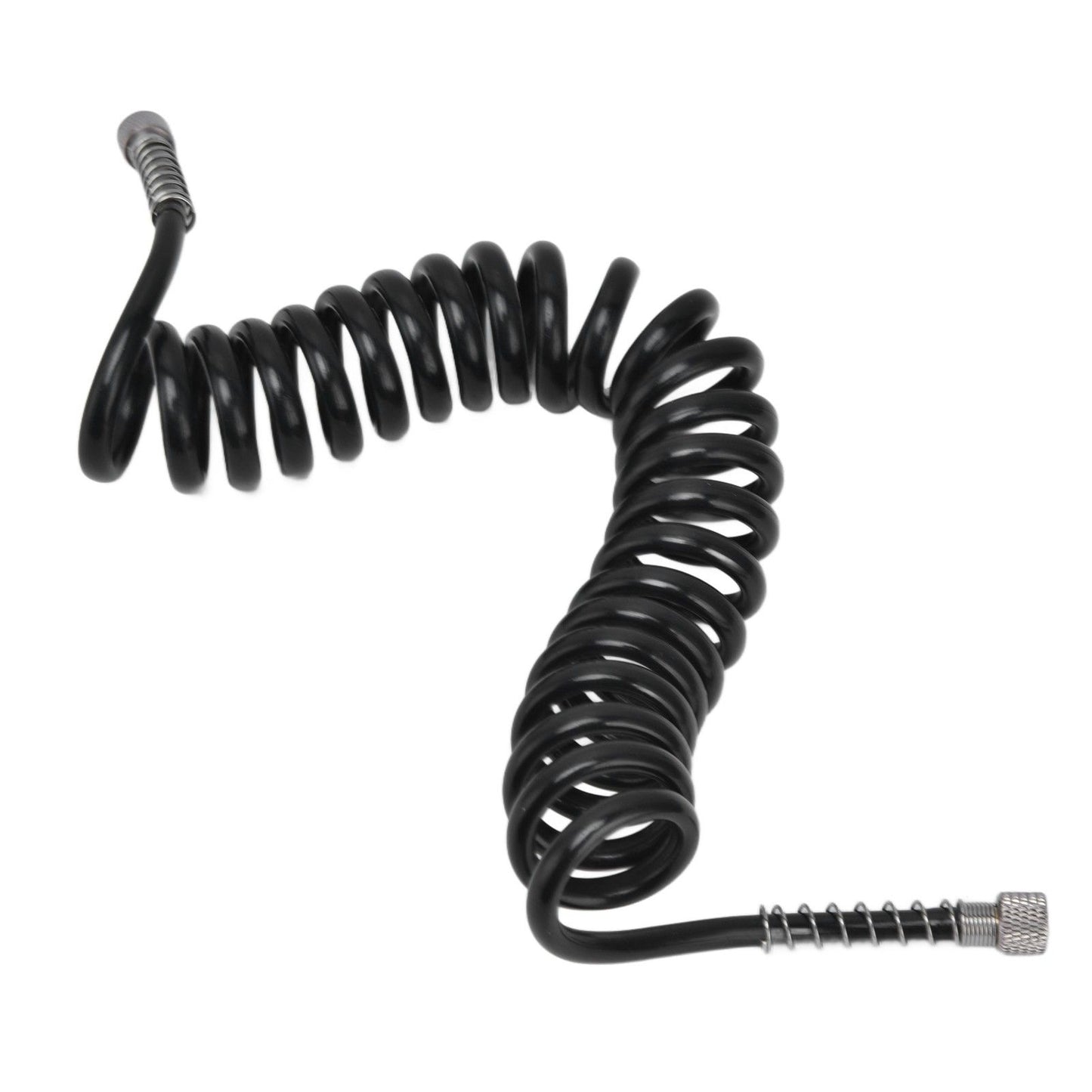 Air Hose Polyurethane Coil Air Hose with G1/8 Female Thread Fittings for Paint Airbrush Accessories